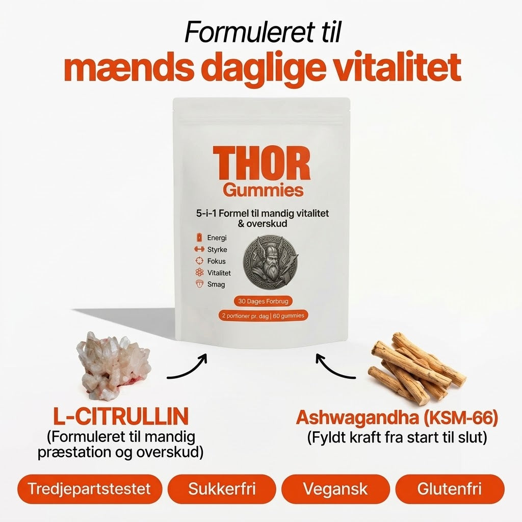 Thor Gummies – Hun mærker forskellen uden at du siger et ord