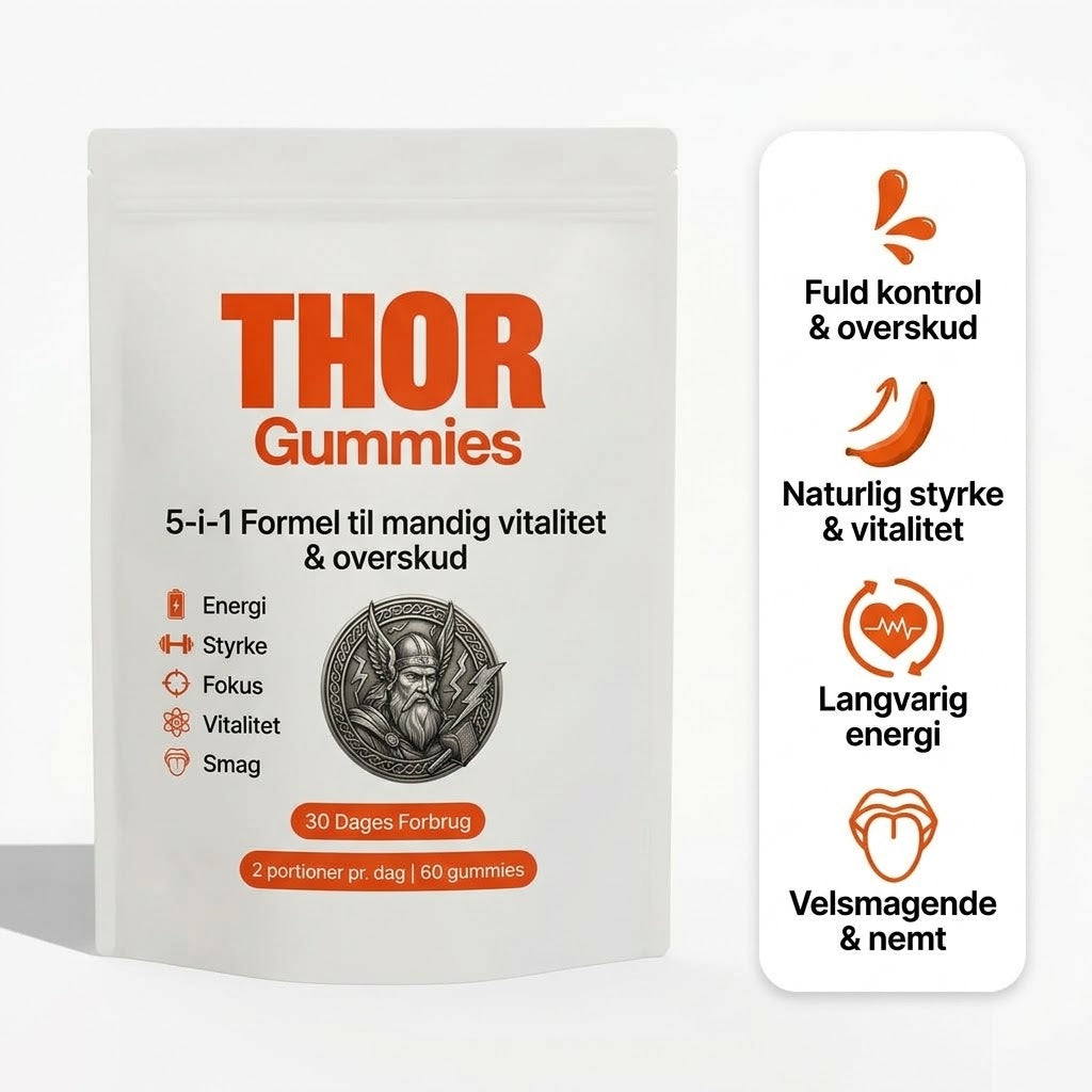 Thor Gummies – Hun mærker forskellen uden at du siger et ord