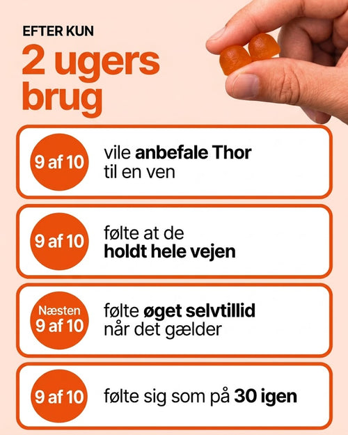Thor Gummies – Kraften tilbage i de intime stunder